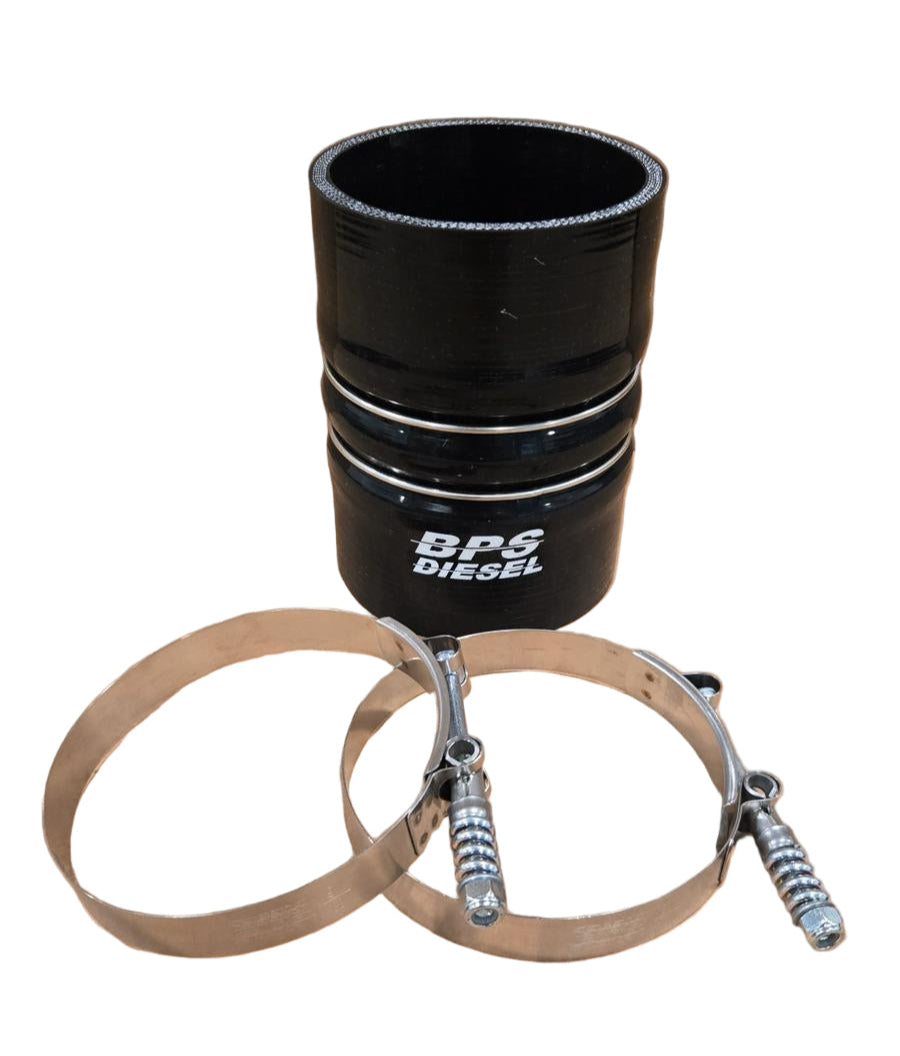 ATE 4" x 6" Length CAC Hose Coupler - Reinforced Silicone Coupler for Charge Air Coolers