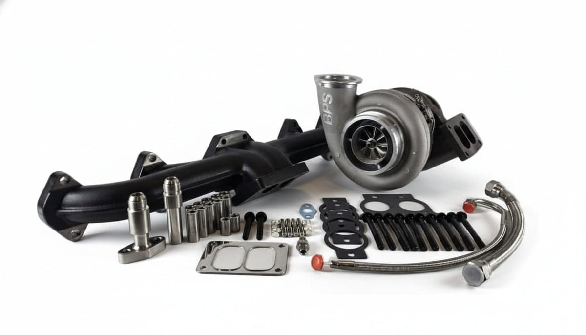 ATE Cummins ISX Signature - Pre-EGR Turbo kit (Black Ceramic Manifold)