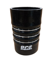 ATE x BPS 4" x 7" Length CAC Hose Coupler - Reinforced 6-Ply Silicone Coupler for Charge Air Coolers