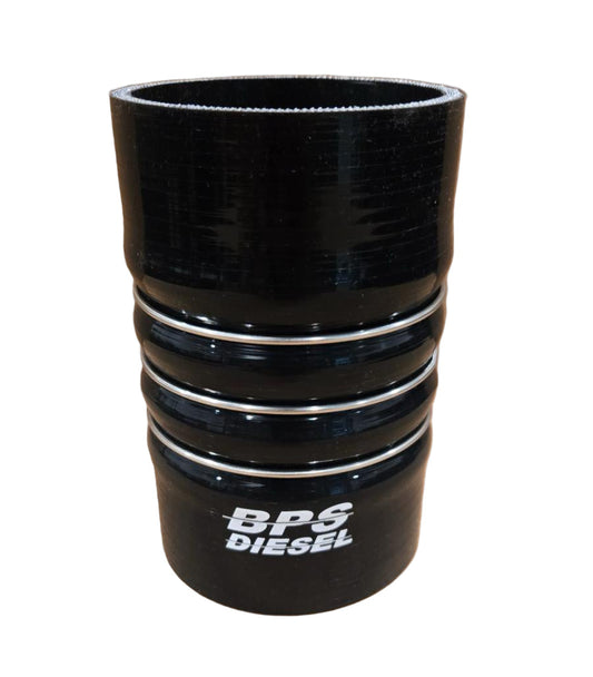 ATE x BPS 4" x 7" Length CAC Hose Coupler - Reinforced 6-Ply Silicone Coupler for Charge Air Coolers