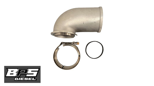 ATE 90 Degree Tight Radius V Band Cast Turbo Elbow